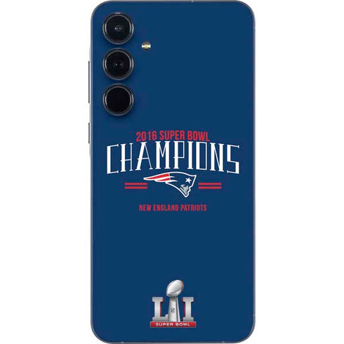 NFL 2016 Super Bowl LI Champions New England Patriots Galaxy A35 5G Skin